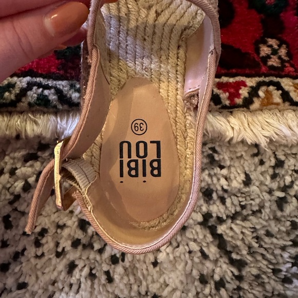 Bibi Lou Pink Wedge Heels - Picture 5 of 5